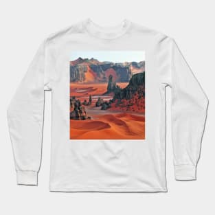 Red Desert Sands Gift For family &amp; Best Frend Long Sleeve T-Shirt